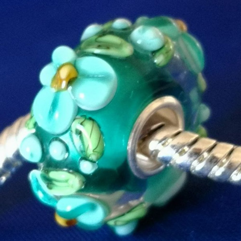 New charm mail only ❣️ Green Murano Glass Charm